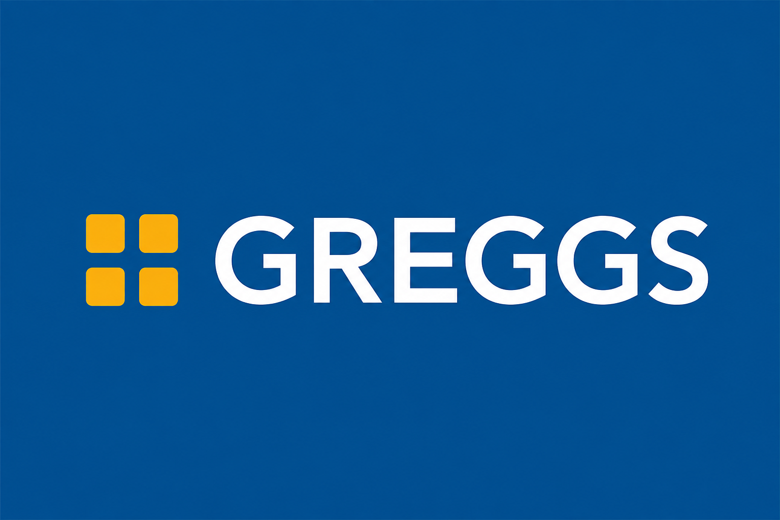 Greggs shopfront with the company wordmark above the window